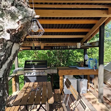 Glamping Symbioza Luxusní stan