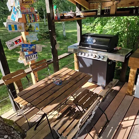 Luxusní stan Glamping Symbioza Štôla